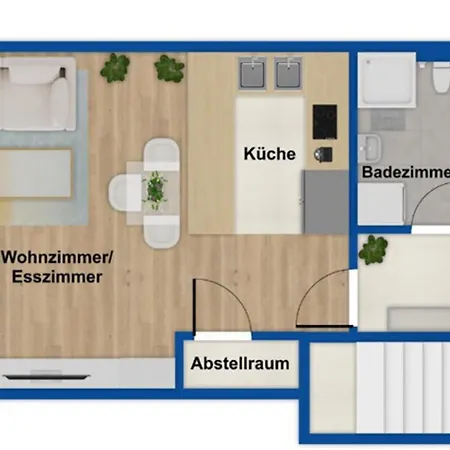 Apartament Kapitaensgarten W16 Prerow